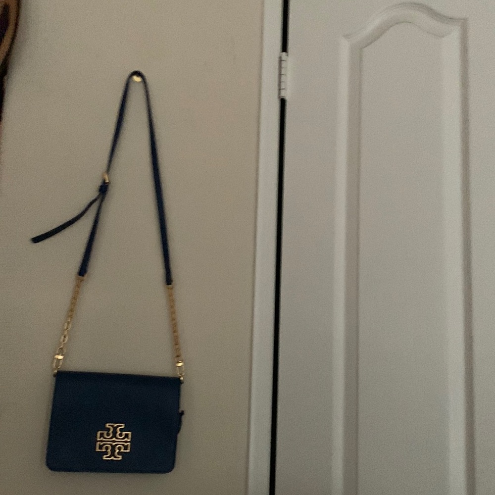 Tory Burch crossbody purse in blue
